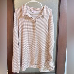 Pink Lily button down